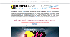 Desktop Screenshot of digitalmasters.com.au